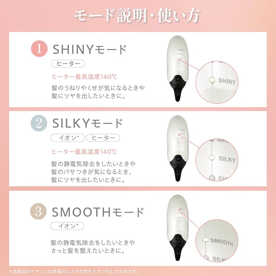 Amazon | ヤーマン ヘアブラシ ミーゼ シルキーシェルブラシ ホワイト