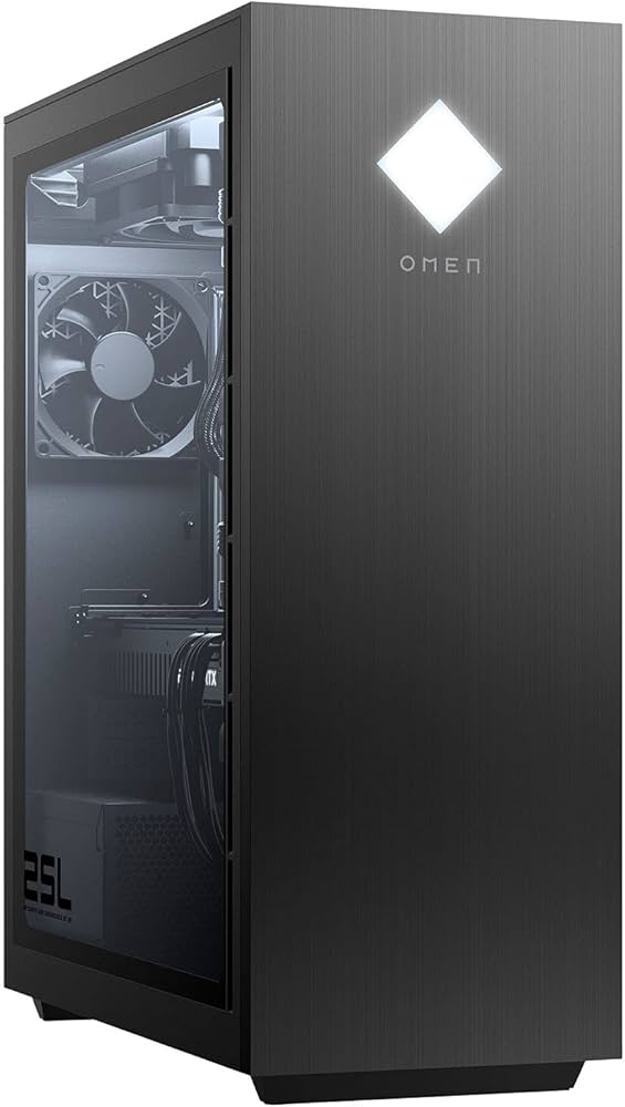 Amazon.com: HP Omen 25L GT12-0119 Gaming Desktop, AMD Ryzen 5 3600