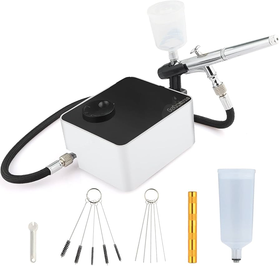 エアブラシ タミヤカラーセット ミニエアブラシコンプレッサーホース