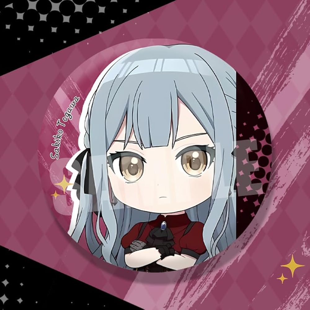 バンドリ Ave Mujica 豊川祥子 缶バッジ スイパラ オブリビオニス 豊川