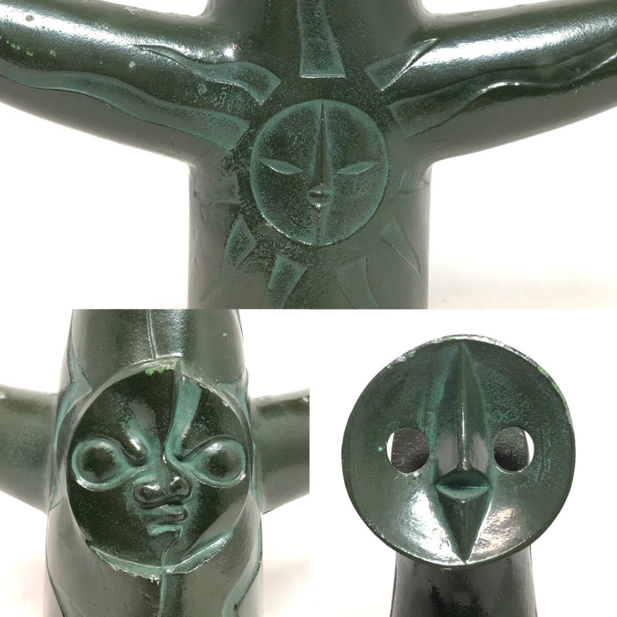 Amazon.co.jp: ＊太陽の塔 オブジェ 台座付 1970年 EXPO'70 岡本太郎