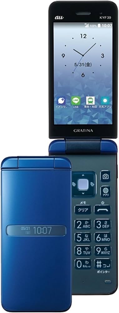 Amazon | AU GRATINA KYOCERA コンペキ KYF39SLA | GRATINA | 携帯電話本体