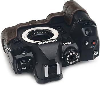 Amazon.com : OM-1 Camera Case, BolinUS Handmade Genuine Real