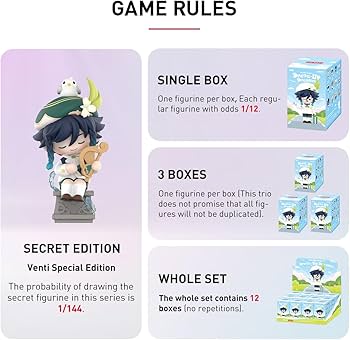 Amazon | POP MART 原神 ドレスアップ ドリーム ちびシリーズ【1ピース