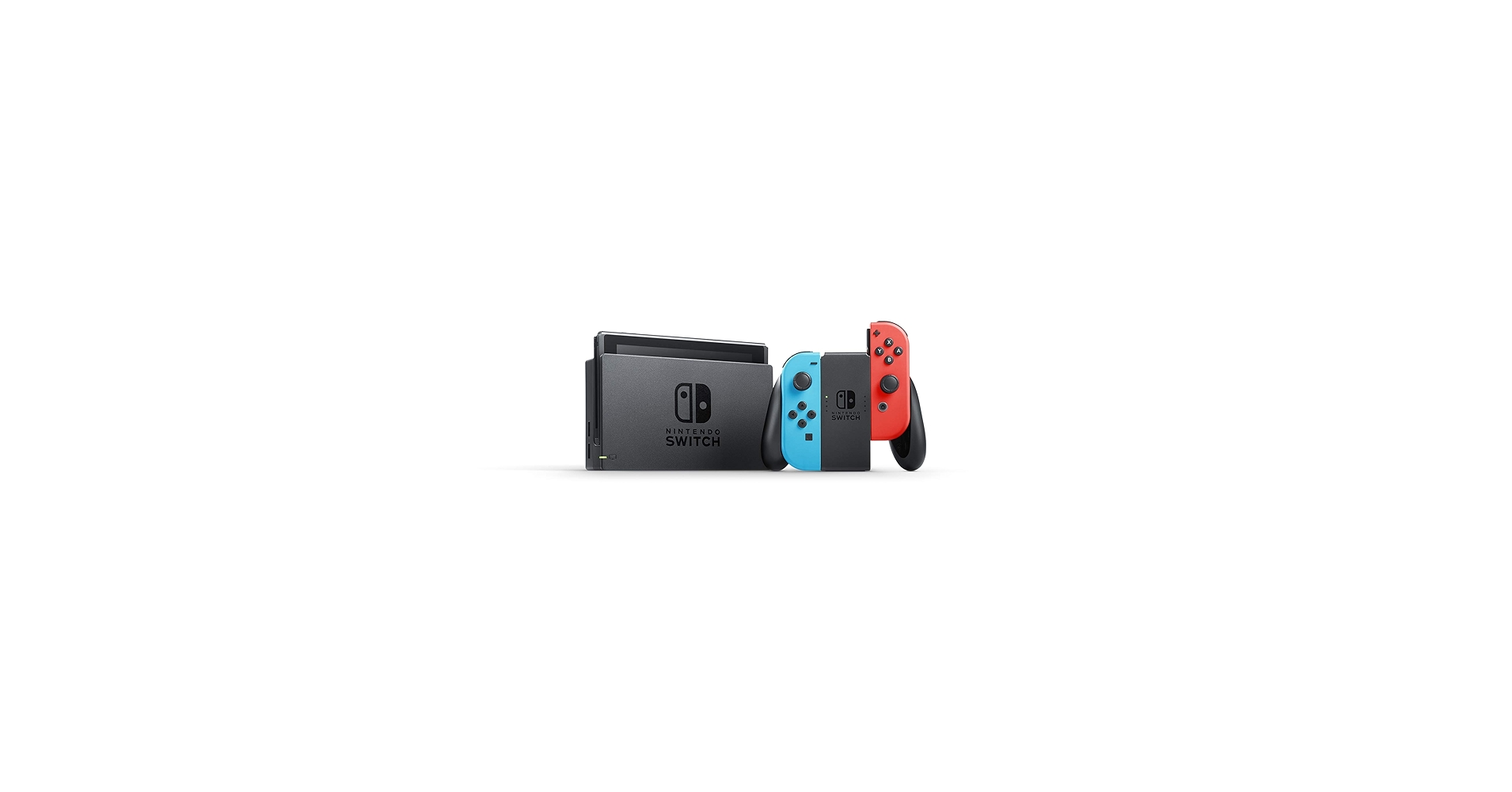 Amazon.com: Nintendo Switch with Neon Blue and Neon Red Joy‑Con V2