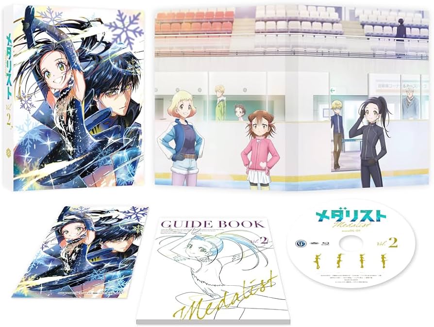 Amazon.co.jp: メダリスト 第2巻 [Blu-ray] : 山本靖貴, 春瀬なつみ