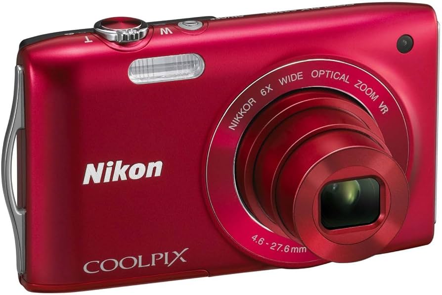 Amazon.com : Nikon COOLPIX S3300 16 MP Digital Camera with 6x Zoom