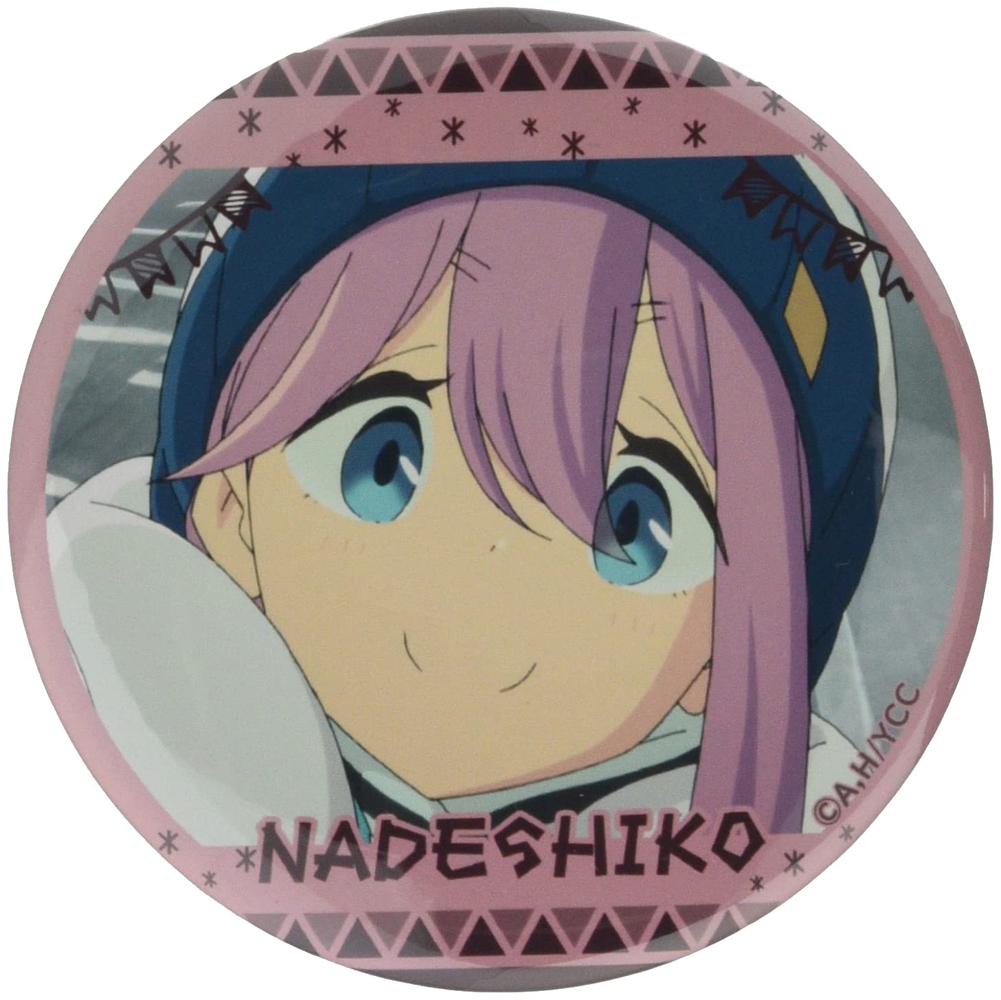 Amazon | ゆるキャン△ 缶バッジ Ver.2 各務原なでしこ A KBAN-Y003