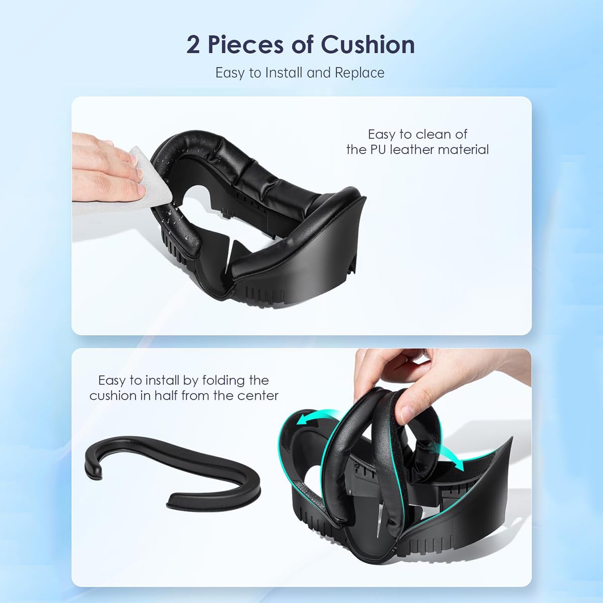 Amazon | フェイスパッド for Quest 3用 フェイシャルインターフェイス