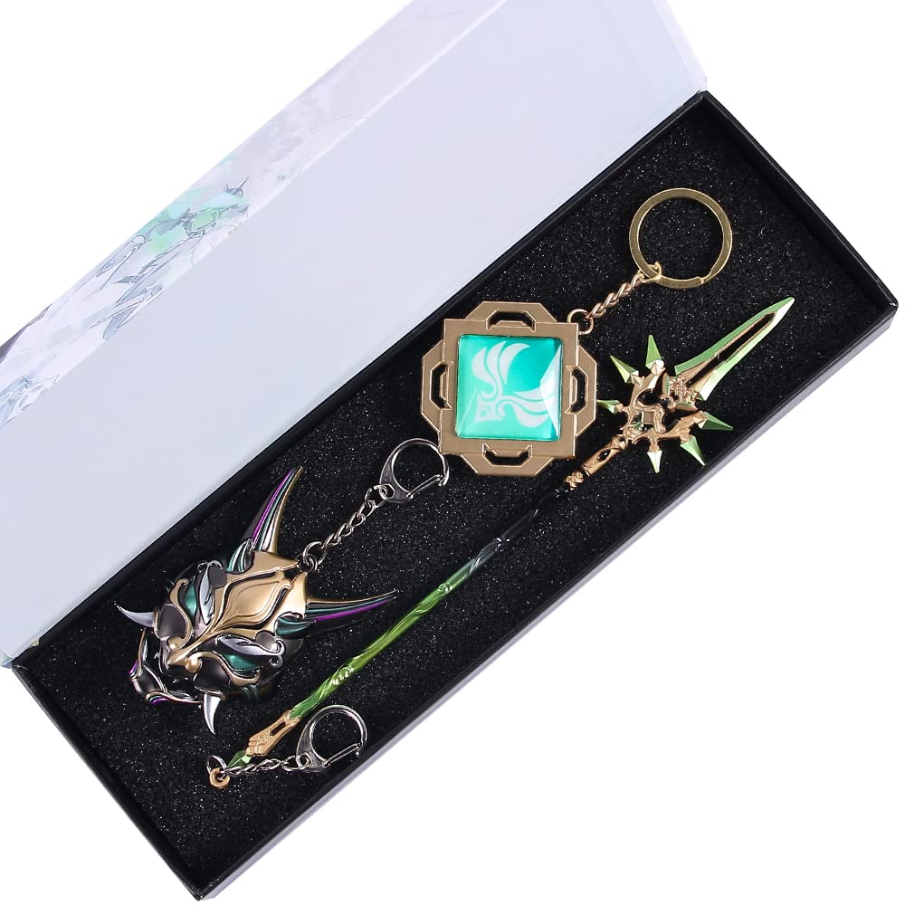 Amazon.co.jp: [COSPLEE] 原神 魈 グッズ セット - モデル手作り 金属