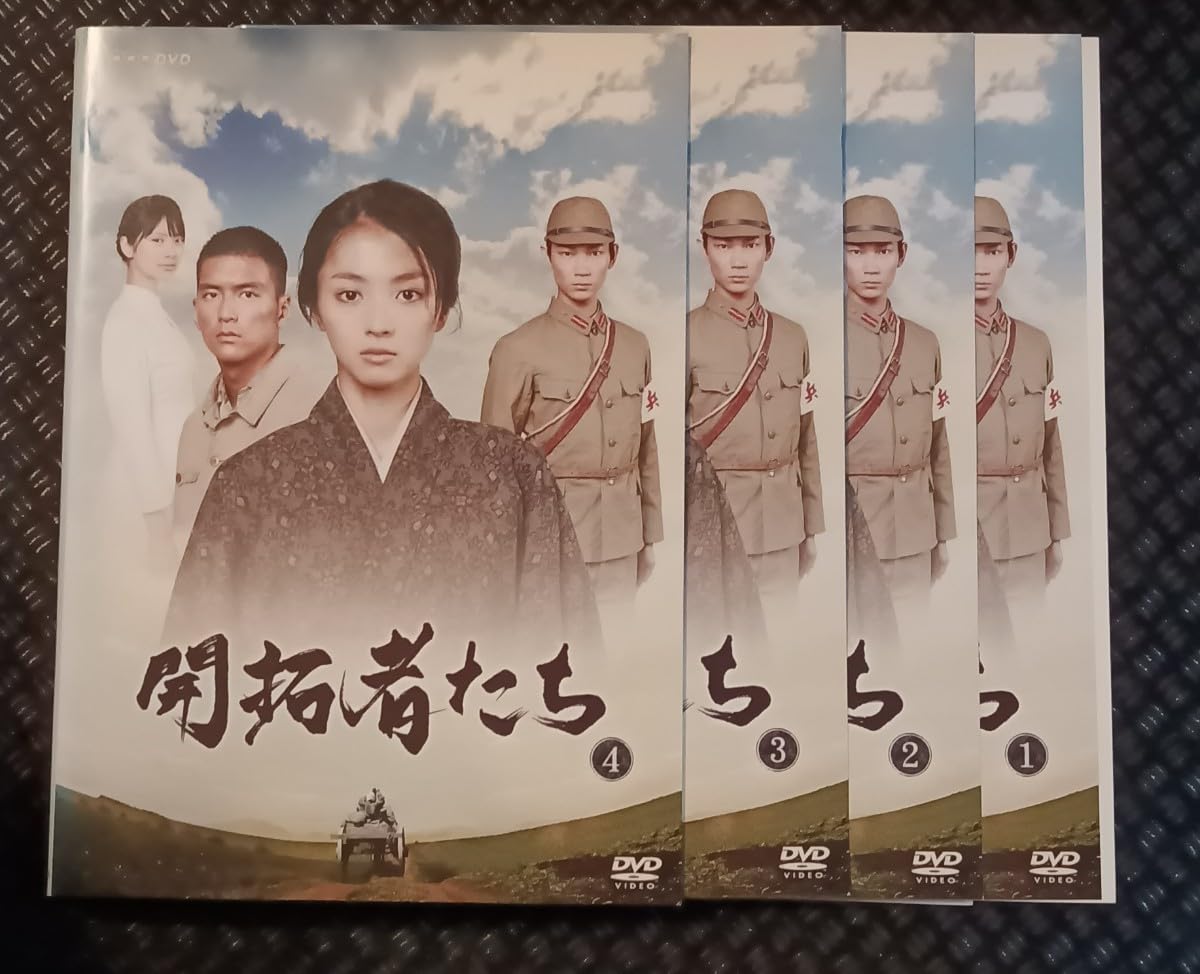 美品☆即日発送 開拓者たち〈4枚組〉DVD 満島ひかり 石田卓也 綾野剛