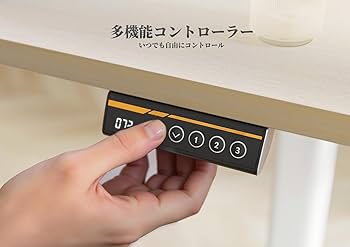 Amazon | Claiks 昇降デスク 初心者向け スタンディングデスク 電動