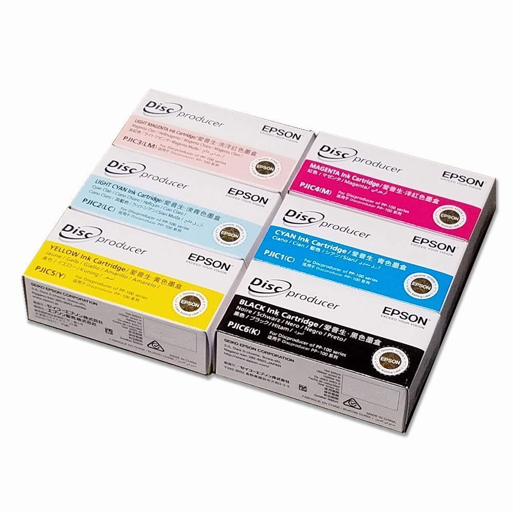 新 EPSON PP-50 / 100用 純正インク6色2セット計12個 新 EPSON PP-50