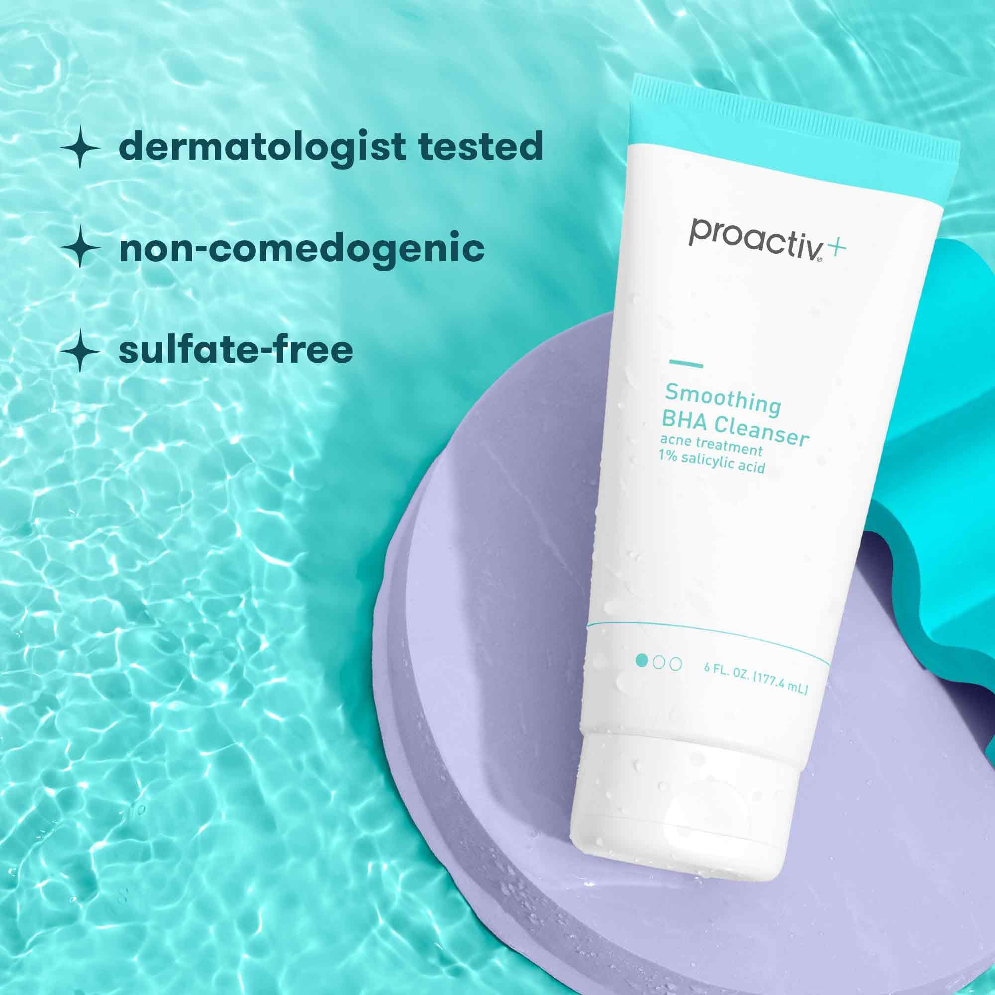 Amazon.com: Proactiv+ Smoothing BHA Cleanser, 6 oz, Unscented Acne