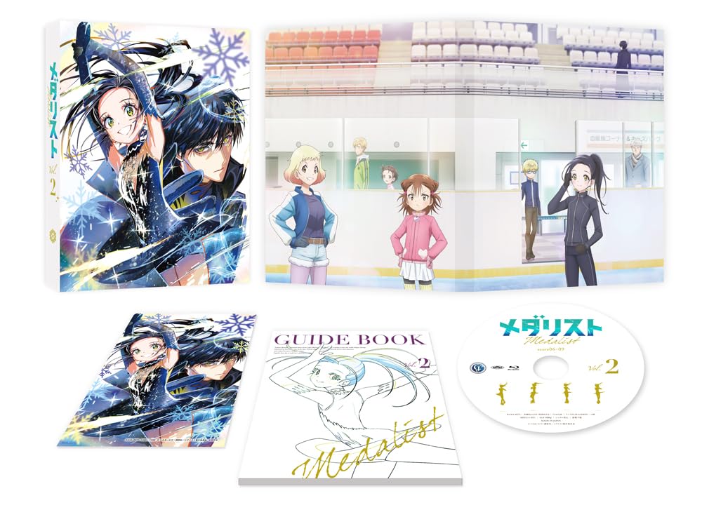 Amazon.co.jp: メダリスト 第2巻 [Blu-ray] : 山本靖貴, 春瀬なつみ
