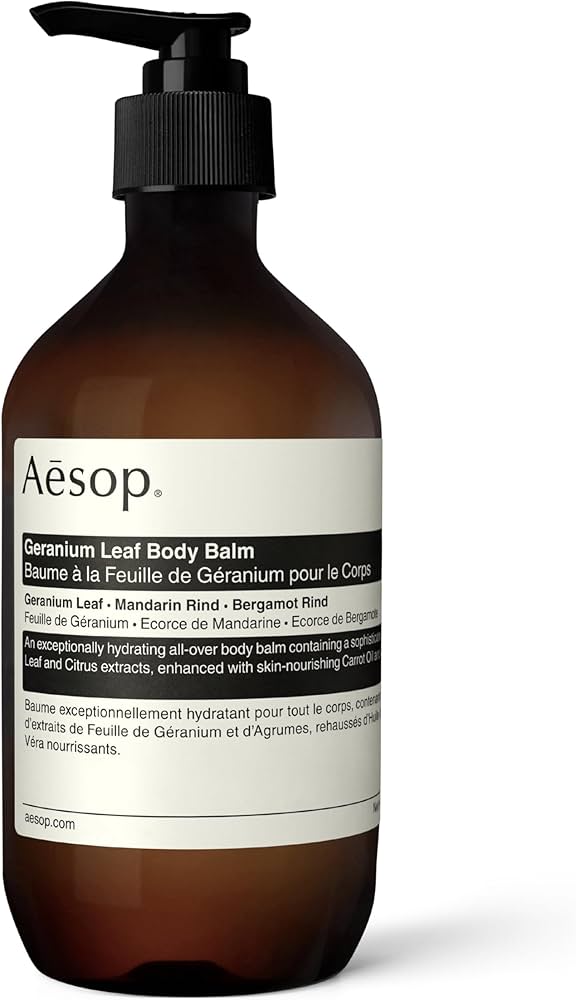 Amazon.com : Aesop Geranium Leaf Body Balm | Soothing, Balancing