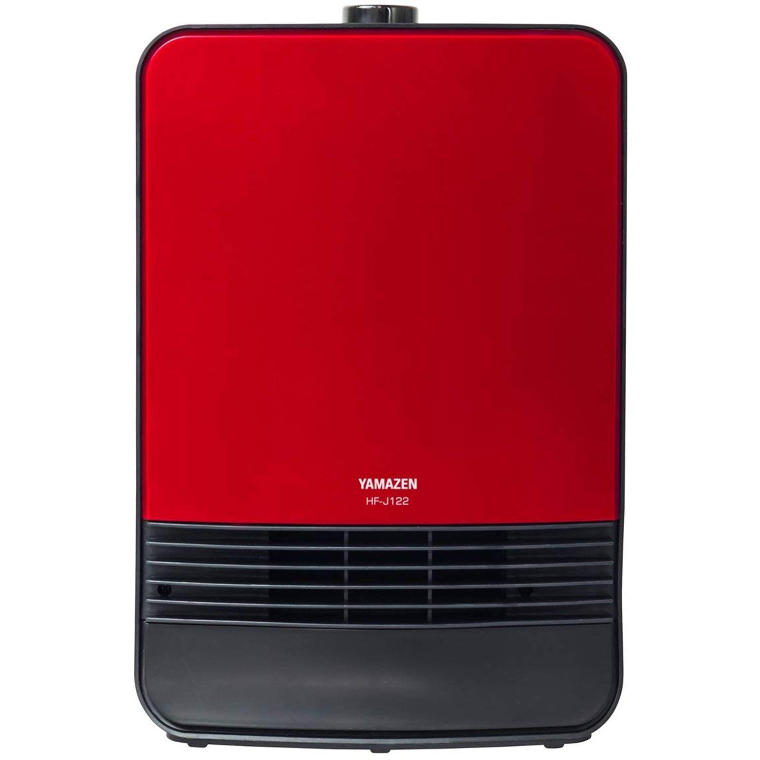 Amazon | [山善] セラミックヒーター(1200/1100W 2段階切替) レッド HF