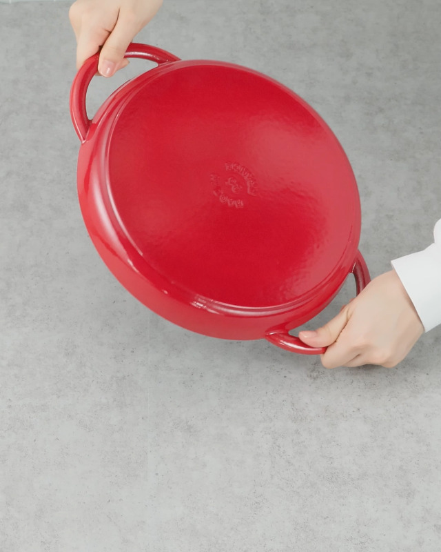 Amazon｜staub ストウブ 「 ピュアグリル ラウンド チェリー 26cm
