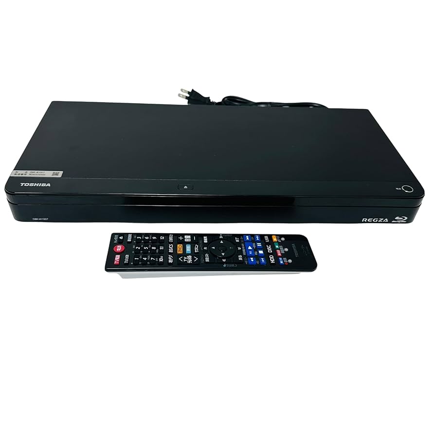 TOSHIBA REGZA BluRay DBR-E1007 2018年製 東芝 REGZAブルーレイ DBR