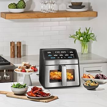 Gourmia GOURMIA Digital Air Fryer, 7.5 Liter with Window and Light