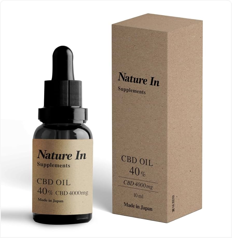 新品未開封☆ネイチャーカン☆40%CBDオイル☆パイナップル味 新品未開封