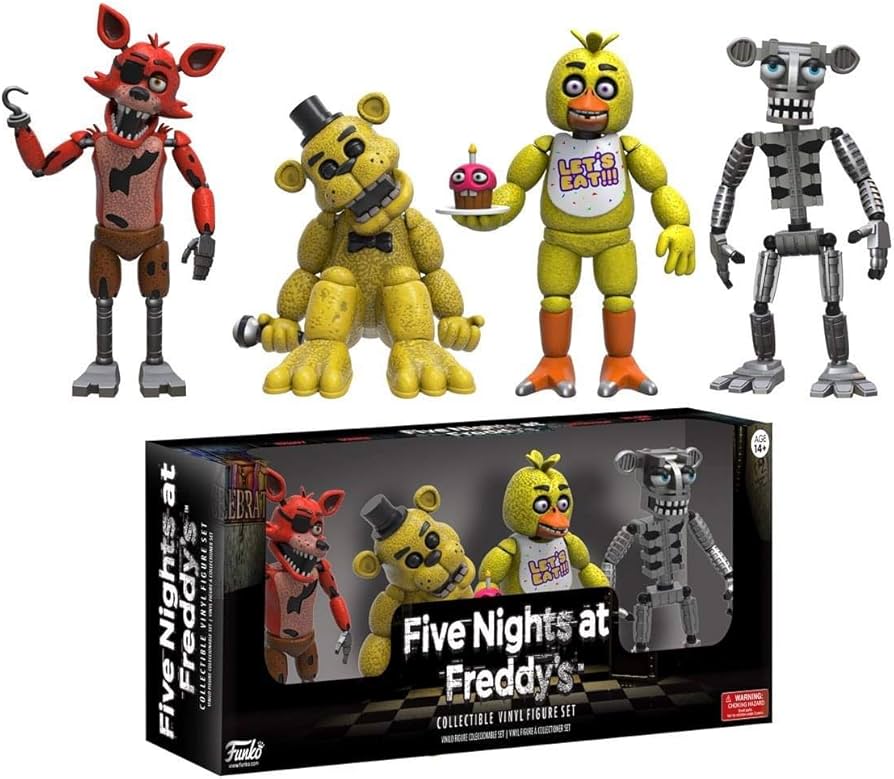 Amazon | FIVE NIGHTS AT FREDDY'S 2 FIGURE 4PK PACK1 | フィギュア