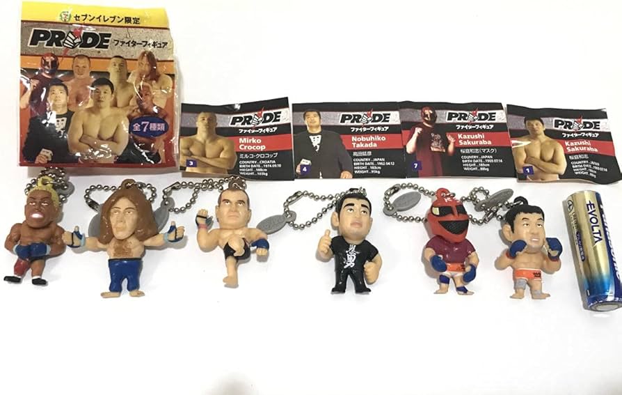 Amazon | プライド ファイターフィギュア 6種 桜庭和志 サクマシーン