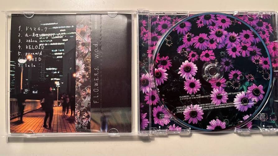 w.o.d. アルバム 廃盤 「flowers」 w.o.d. 廃盤 F.L.O.W.E.R.S w.o.d.