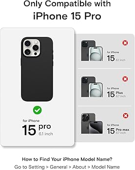 Amazon.com: MOFT Designed for iPhone 15 Pro Case, MOVAS Vegan