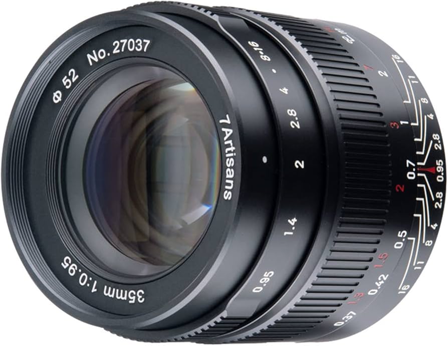 Amazon.com : 7artisans 35mm f0.95 Large Aperture APS-C Mirrorless
