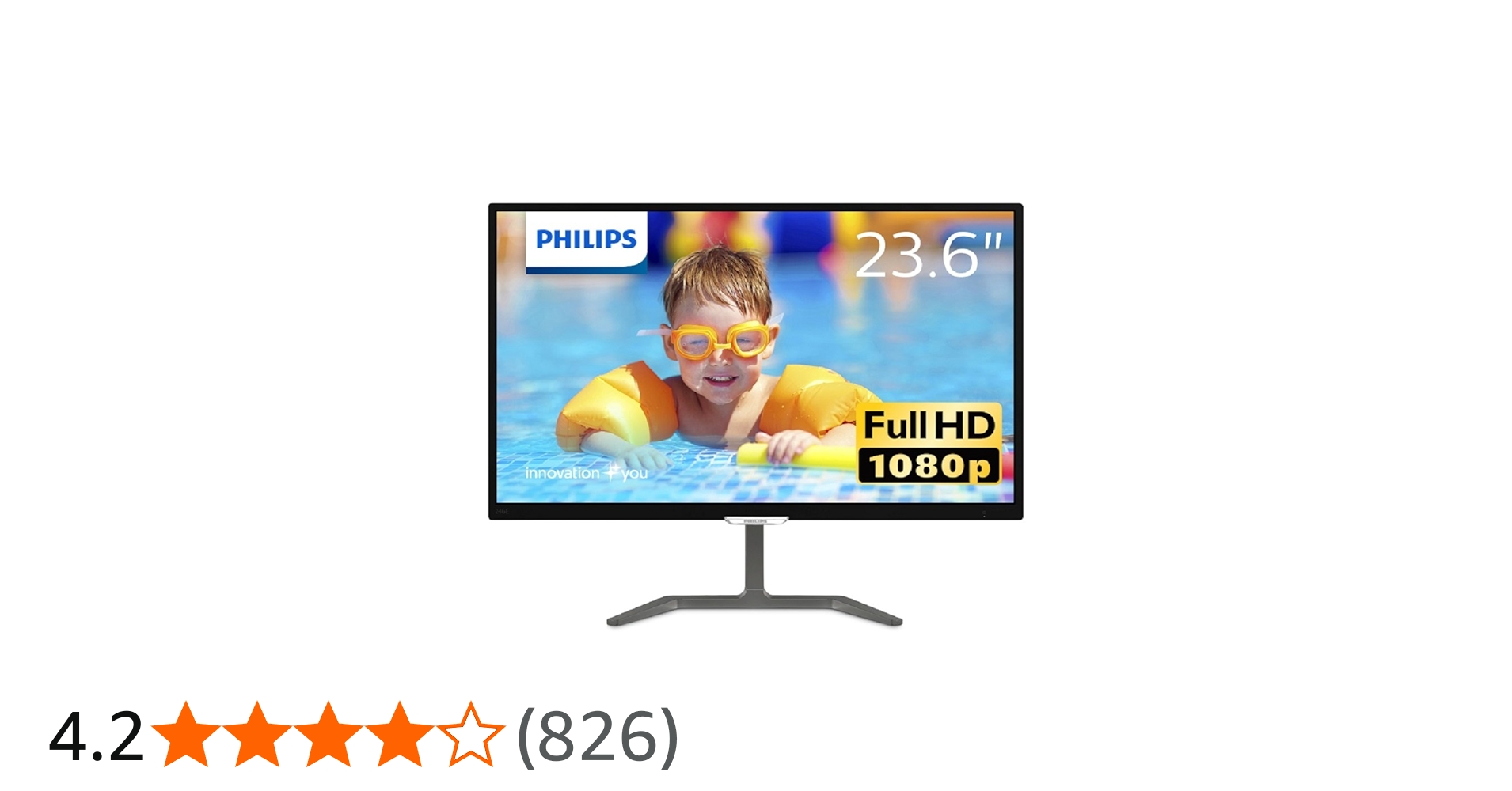 Amazon.co.jp: Philips 23.6型ワイド液晶ディスプレイ (PLSパネル/フル