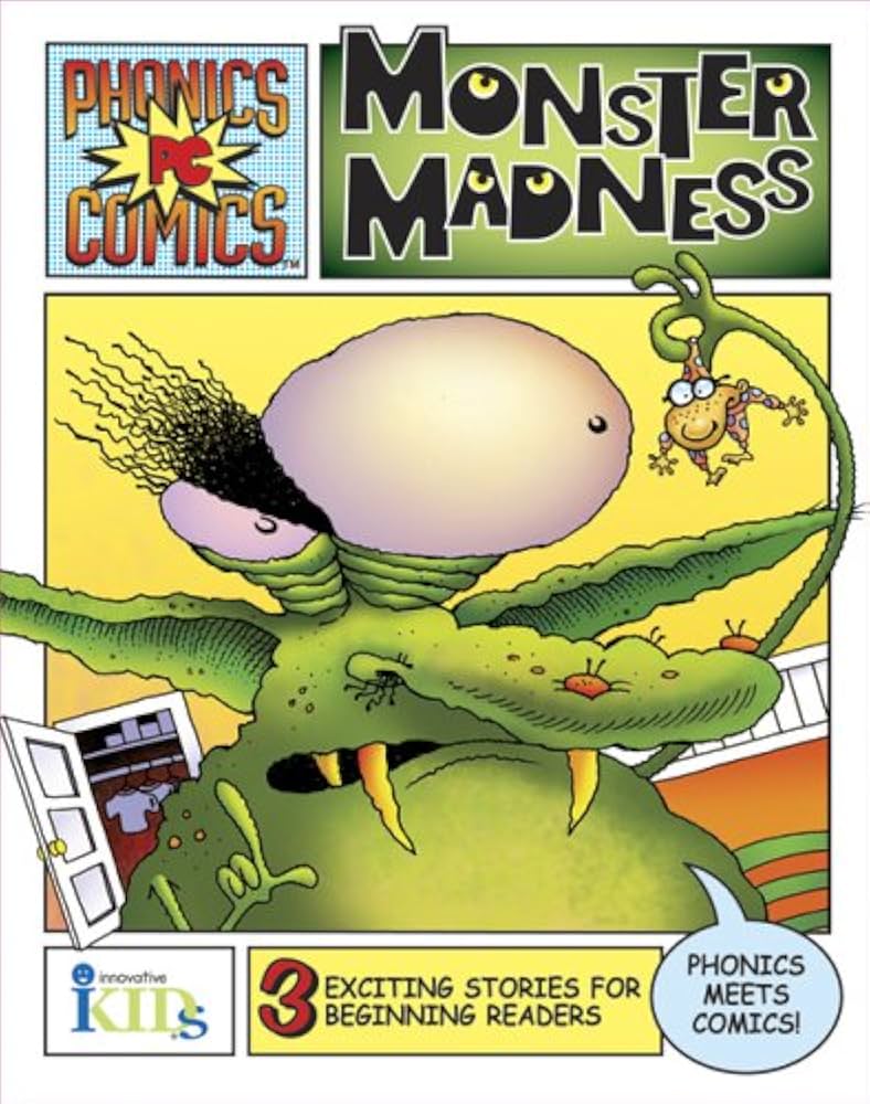 Amazon.com: Phonics Comics: Monster Madness: 9781584763116