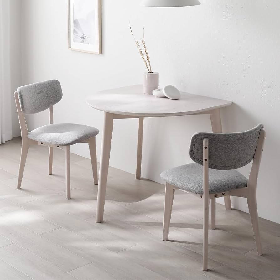 Amazon｜RASIK ダイニングテーブルセット 2人用 3点セット 変形