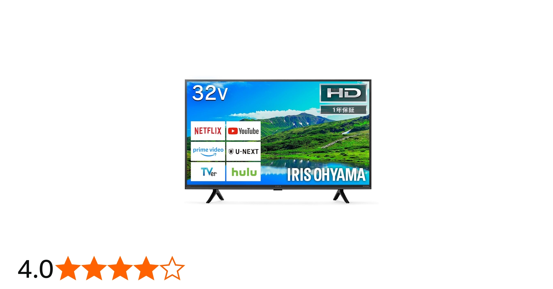 Amazon | アイリスオーヤマ 2K スマート液晶テレビ 32V型 32WEA20