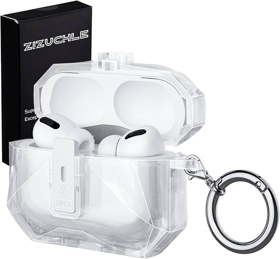 Amazon | ZIZUCHLE For AirPods Pro 3 ケース(2025) クリア エアー