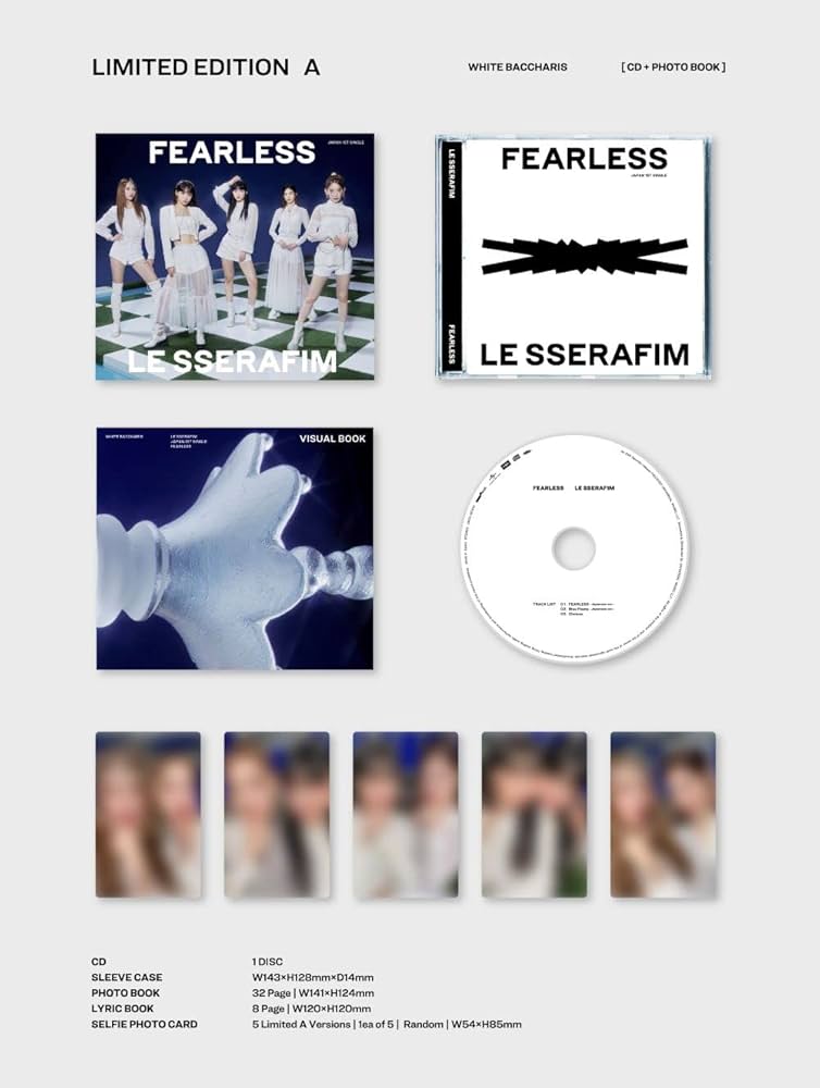 Amazon.co.jp: FEARLESS (初回生産限定盤A) - LE SSERAFIM (フォト