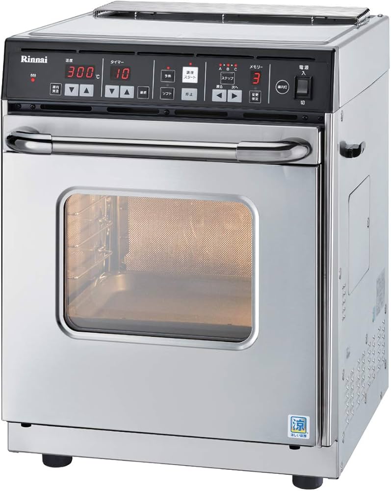 Amazon | リンナイ(Rinnai) ガス高速オーブン 卓上タイプ 涼厨 RCK