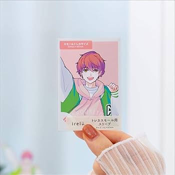 Amazon.co.jp: 【irelu】トレカスモール用 [イレールスリーブ] 100枚入