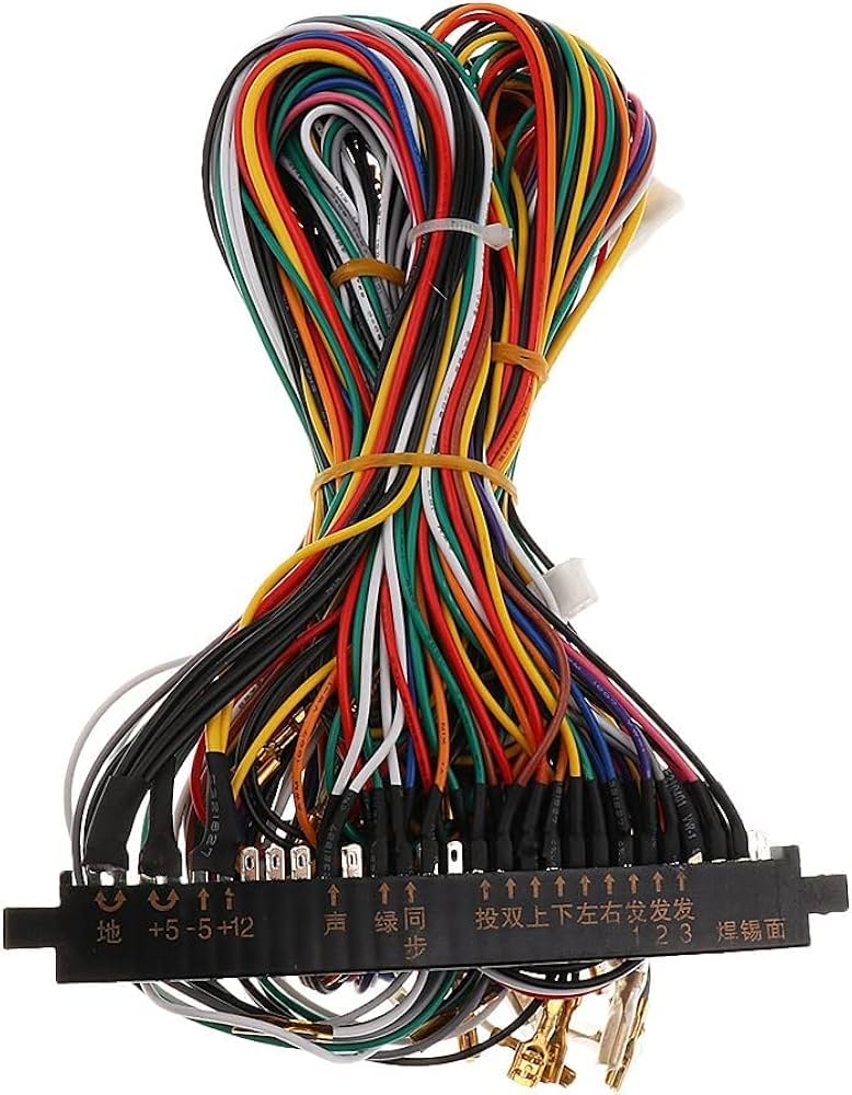 Amazon.co.jp: アーケード ゲーム PCB New JAMMA ハーネス ワイヤ 配線