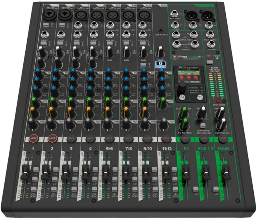 Amazon.com: Mackie ProFX12v3+ 12-Channel Professional Analog Mixer