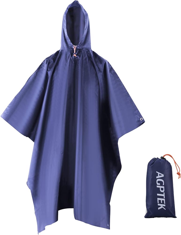 Amazon | [AGPTEK] 日本正規品 レインコート 自転車 ポンチョ レイン