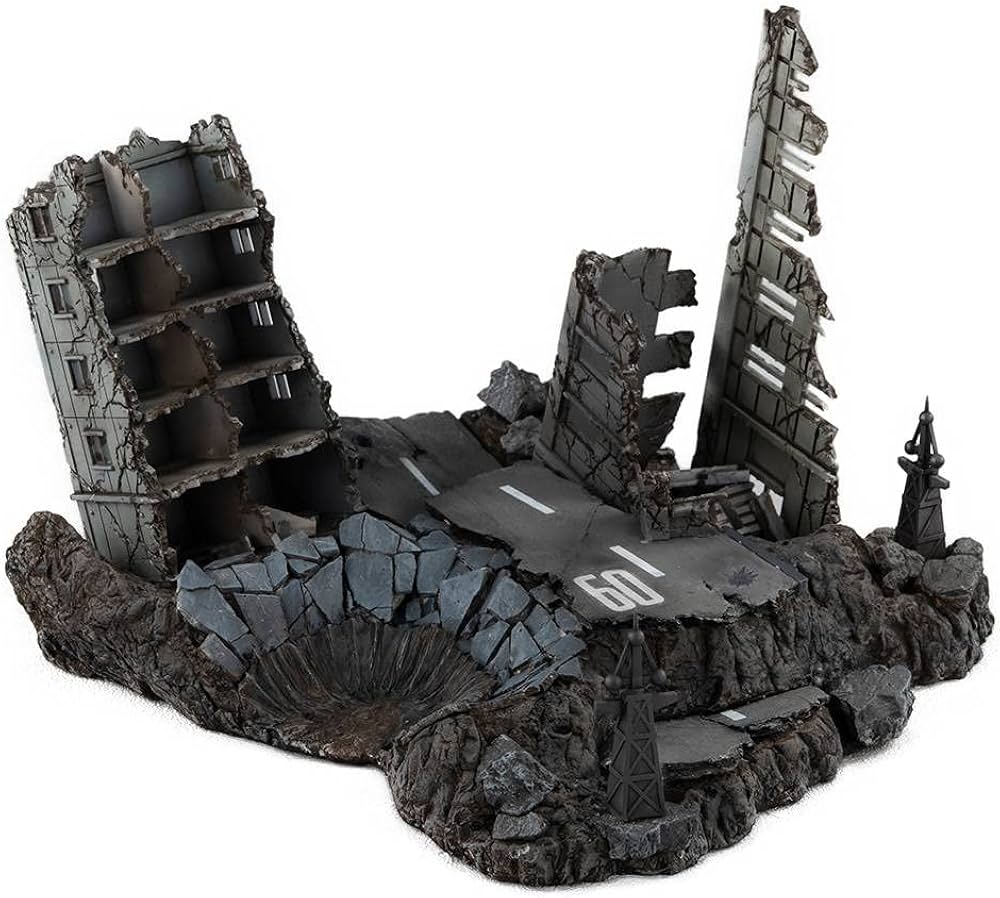 Amazon.co.jp: メガハウス ガンダム Gストラクチャー廃墟 ニューヤーク