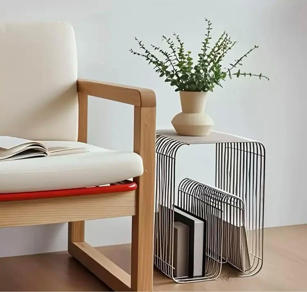 ワイヤー シェルフ マガジンラック リプロダクト テーブル