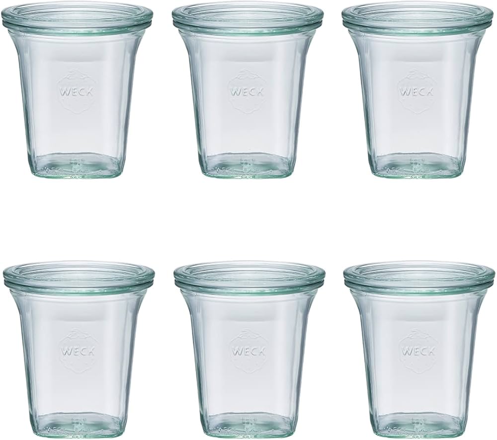 Amazon｜WECK キャニスター ガラスキャニスター 保存容器 保存瓶 四角