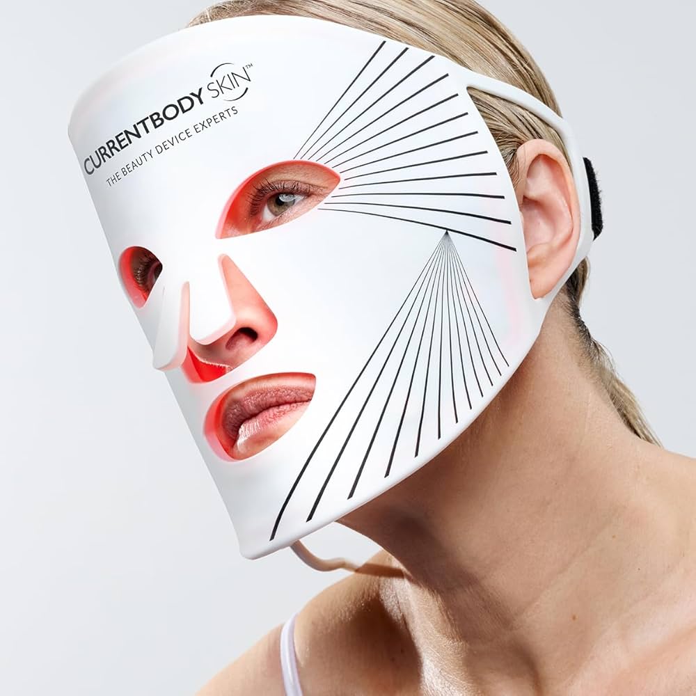 Amazon.com : CurrentBody Skin LED Light Therapy Face Mask | Red