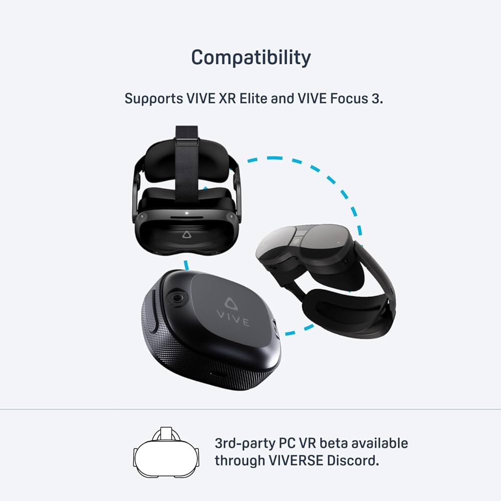 HTC Vive Ultimate Tracker 3 Pack + Dongle  Full-Body Tracking for