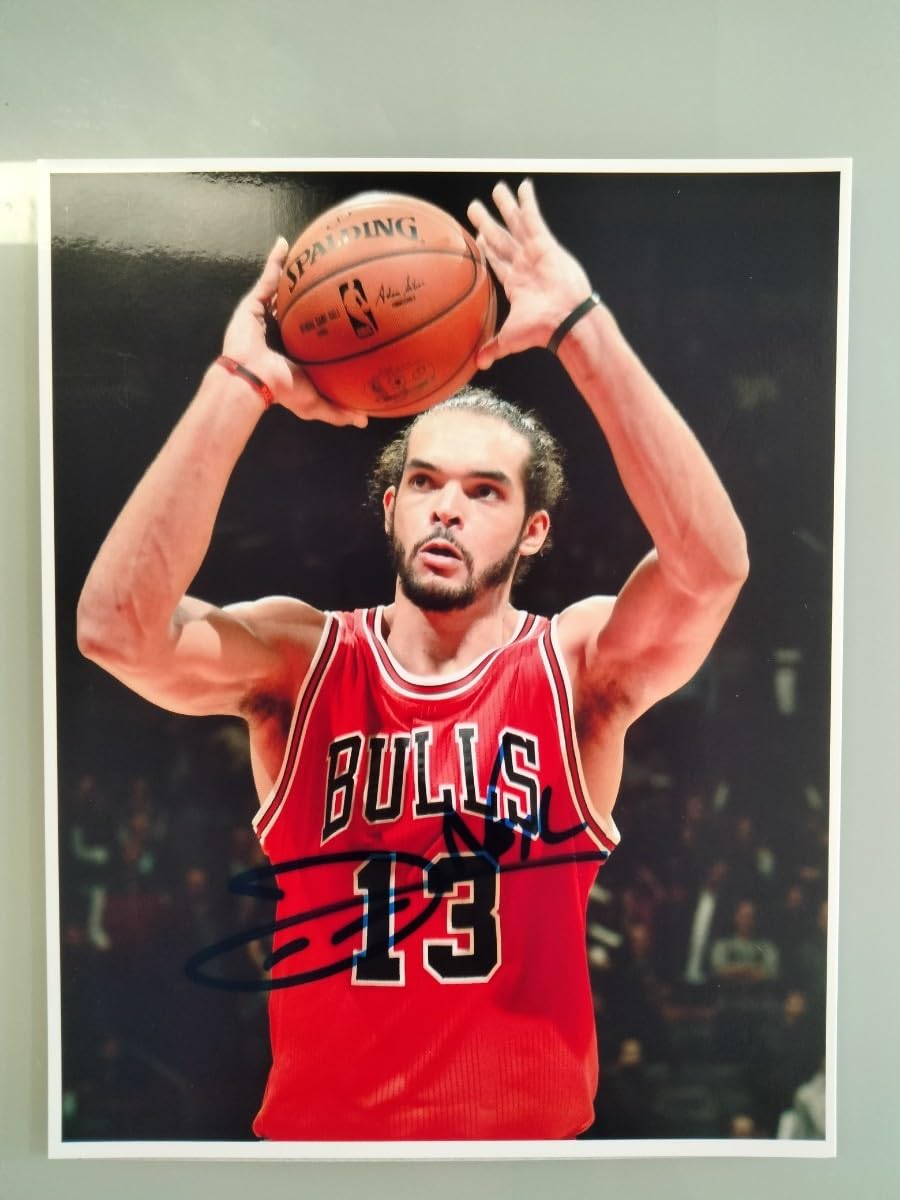 Amazon.co.jp: ジョアキム・ノア直筆サイン入り超 大型写真Joakim Noah