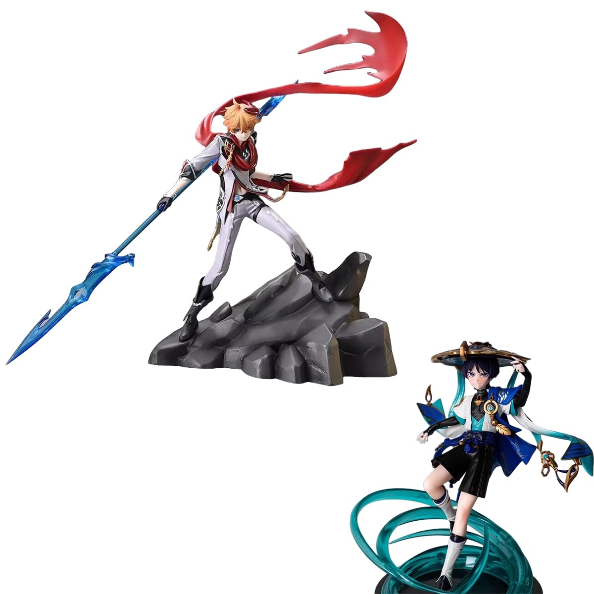 Amazon.co.jp: 原神 フィギュア タルタリヤ 放浪者 ABS&PVC製 塗装済み