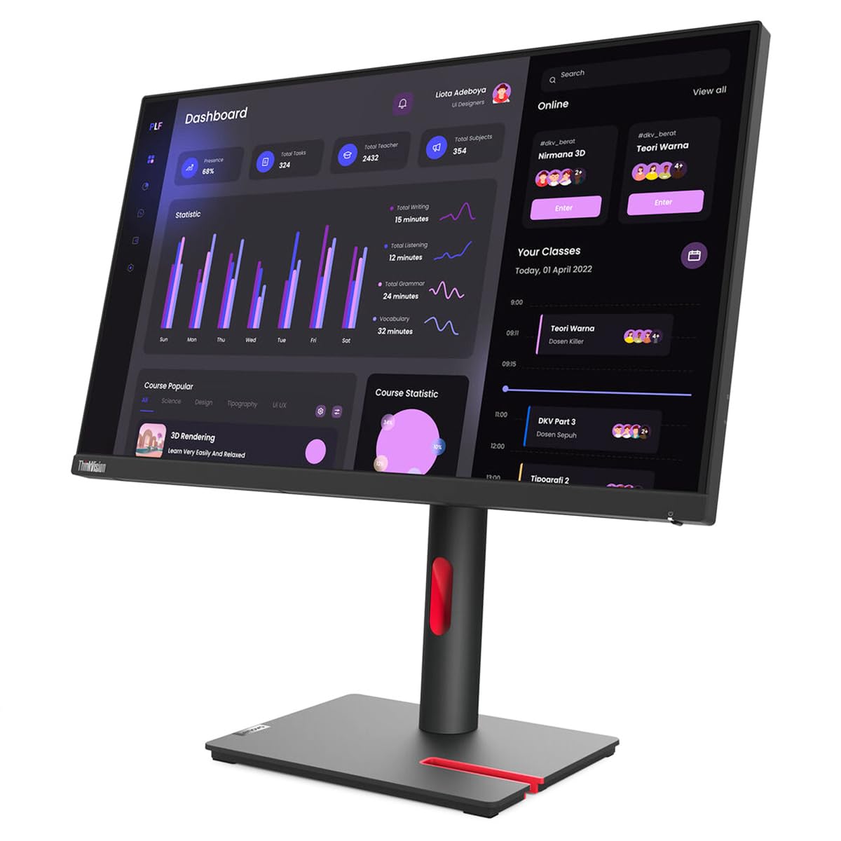 Amazon.com: Lenovo ThinkVision T24i-30 23.8 Full HD WLED LCD