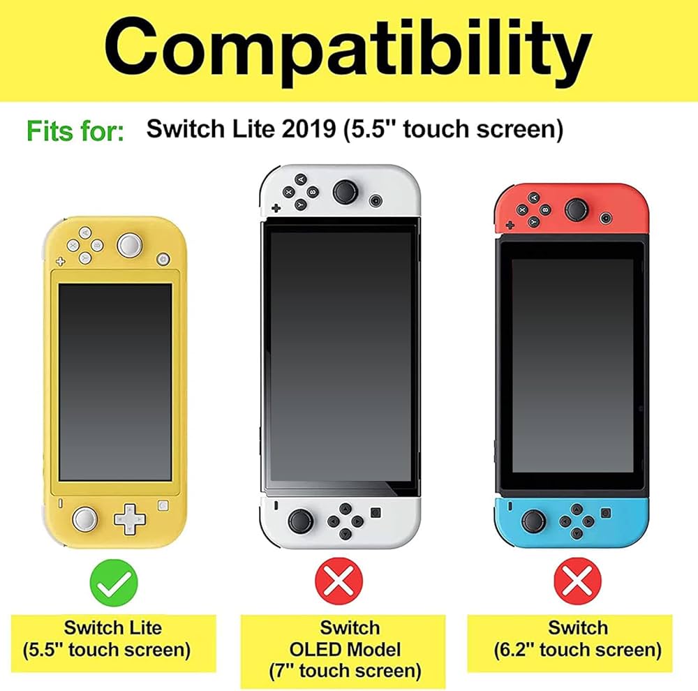 Amazon.co.jp: ProCase スイッチライト フリップケース [ガラス2枚